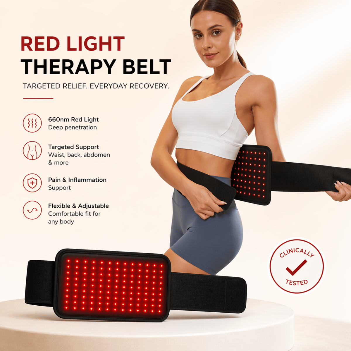 InfraRed Light Therapy Belt - Novoplus